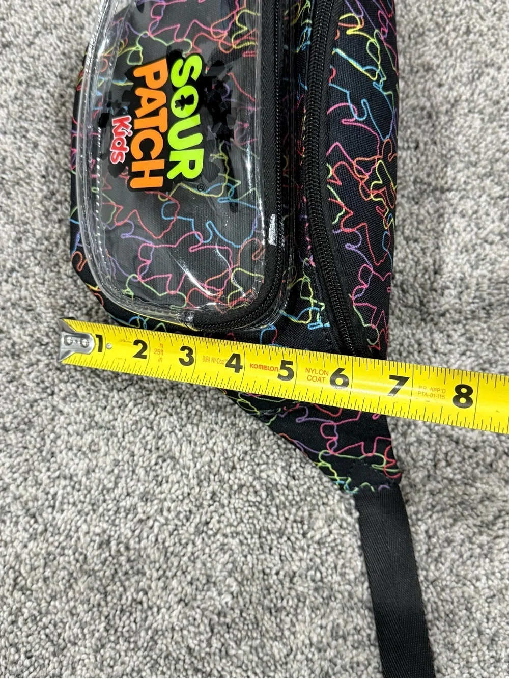 Loungefly/Sour Patch Kids Printed Belt Bag Fanny Pack Adjustable Strap NWOT